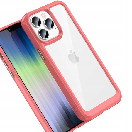HURTEL ETUI CASE OUTER SPACE DO IPHONE 12 PRO MAX SZTYWNY Z RAMKĄ ŻELOWĄ