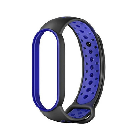 BELINE PASEK DESIGN DO MI BAND 7 6 5 CZARNO-NIEBIESKI DO MI BAND 7 6 5