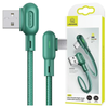USAMS KABEL MICRO USB 2A 1,2M KĄTOWY DO TELEFONÓW I TABLETÓW ZIELONY 1,2M