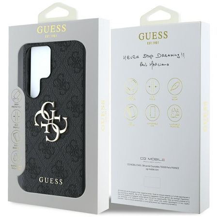 GUESS ETUI CASE DO SAMSUNG GALAXY S25 ULTRA LOGO 4G WYSOKIEJ JAKOŚCI