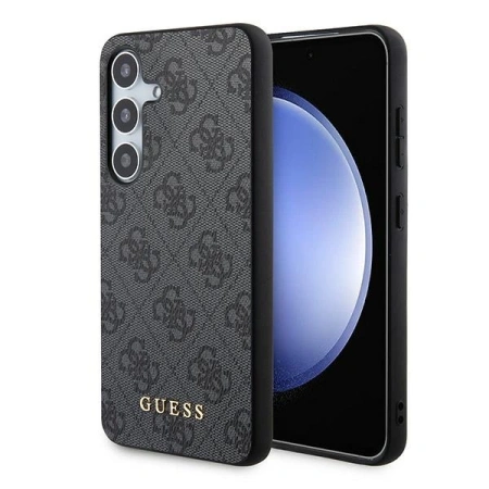 GUESS ETUI HARDCASE DO SAMSUNG GALAXY S24 S921 ZALEPKA 4G METAL GOLD LOGO