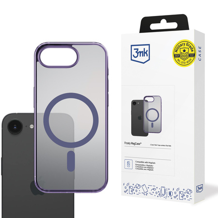 3MK FROSTY MAGCASE CASE TPU DO IPHONE 16E DO MAGSAFE OCHRONNY MAGNETYCZNY