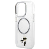 Etui Karl Lagerfeld KLHMP13LHNKCIT na iPhone 13 Pro hardcase - przezroczyste Iconic Karl&Choupette Magsafe