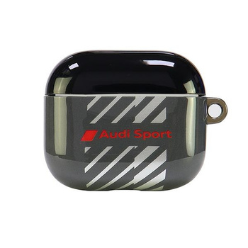 AUDI POKROWIEC IML SPORT DO AIRPODS 3 HARDCASE AUS-IMLAP3-RSQ/D1-BK