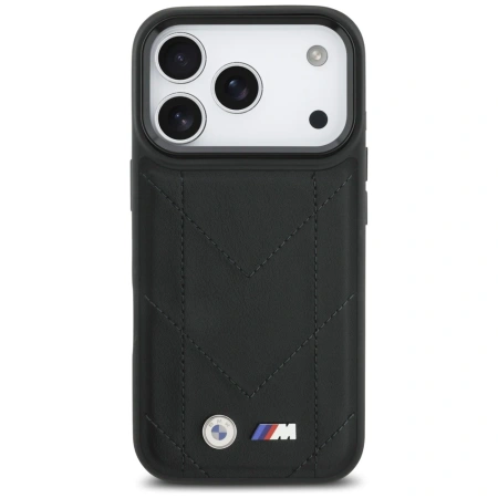 BMW ETUI M QUILTED LOGO MAGSAFE DO IPHONE 17 PRO OCHRONA