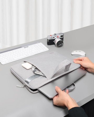 INNOSTYLE TORBA NA LAPTOPA 15 6 16 WODOODPORNA ETUI DAILYFLOW SZARA