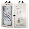 BMW ETUI HARDCASE DO IPHONE 16 6.1 MOTORSPORT Z DESIGNEM IML RANDOM STRIPES