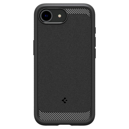 SPIGEN ETUI RUGGED ARMOR DO MAGSAFE DO IPHONE 16E MATTE BLACK OCHRONA