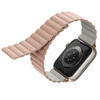 UNIQ pasek Revix Apple Watch Series1/2/3/4/5/6/7/8/9/SE/SE2/Ultra/Ultra 2 42/44/45/49mm. Reversible Magnetic różowy-beżowy/pink-beige