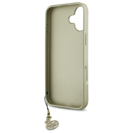 GUESS ETUI HARDCASE DO IPHONE 16 PLUS 6.7 CHARMS COLLECTION Z WZOREM LOGO