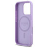 GUESS ETUI HARDCASE DO IPHONE 16 PRO MAX 6.9 DO MAGSAFE SAFFIANO FIOLETOWE