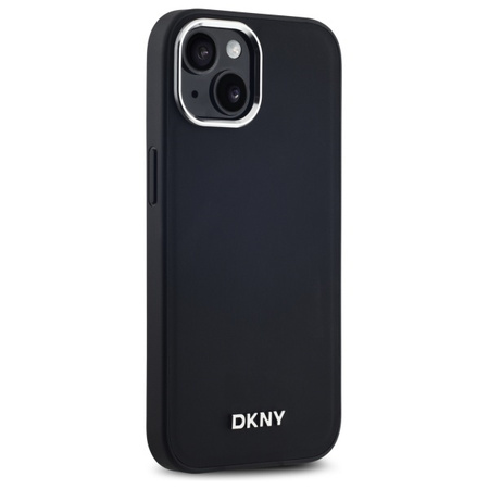 DKNY ETUI HARDCASE PLAIN LOGO DO IPHONE 15 6.1 DO MAGSAFE POKROWIEC