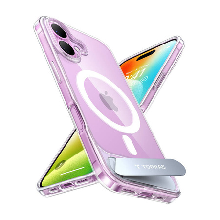 TORRAS ETUI POKROWIEC PSTAND SERIES DO IPHONE 16 WZMOCNIONE Z FUNKCJĄ STAND