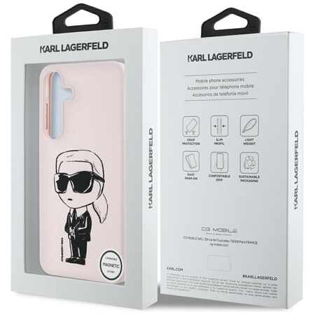KARL LAGERFELD ETUI DO SAMSUNG GALAXY S25 SILICONE GRAFFITI IKONIK DO