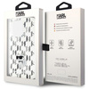 KARL LAGERFELD ETUI CASE DO IPHONE 15 PRO 6,1 HARDCASE MONOGRAM CHOUPETTE