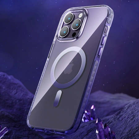 KINGXBAR PQY ICE CRYSTAL SERIES ETUI MAGNETYCZNE DO IPHONE 14 DO MAGSAFE