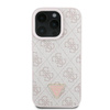 GUESS ETUI CASE HARDCASE DO IPHONE 16 PRO MAX 6.9 SKÓRZANE Z BROKATEM