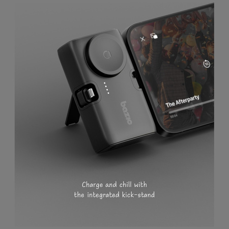 PowerBank 3w1 Bazic Koda 5000mAh PD20W USB-C/Lightning czarny