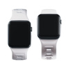 38/40/41/42 mm White (small) - 3mk Silicone Watch Strap for Apple