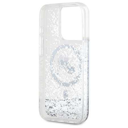 KARL LAGERFELD ETUI LIQUID GLITTER DO IPHONE 15 PRO 6.1 DO MAGSAFE