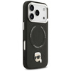 Etui Karl Lagerfeld Karl Pin MagSafe do  iPhone 17 Pro Max czarny