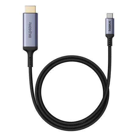 Kabel USB-C - HDMI Baseus BS-OH064 8K 60Hz 1,5m - czarny