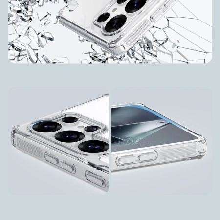 NILLKIN CASE DO SAMSUNG GALAXY S25 ULTRA Z MAGNETYCZNYM ETUI NATURE TPU PRO