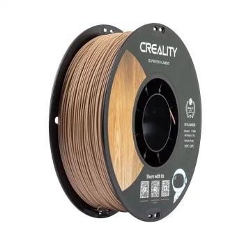 CREALITY FILAMENT CR-PLA WOOD DO DRUKU 3D SOSNA BIAŁA 1KG NATURALNY EFEKT