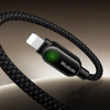 MCDODO KABEL USB-C LIGHTNING SZYBKIE ŁADOWANIE PD 36W 1M LED CZARNY