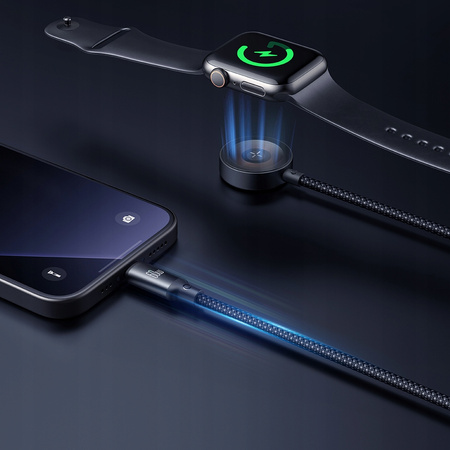 MCDODO ŁADOWARKA INDUKCYJNA DO APPLE WATCH 2W1 KABEL DO IPHONE MACBOOK 60W