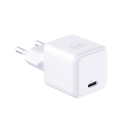 3MK SZYVKA ŁADOWARKA SIECIOWA KOSTKA DO TELEFONU 1X USB PD 25W KABEL USB-C