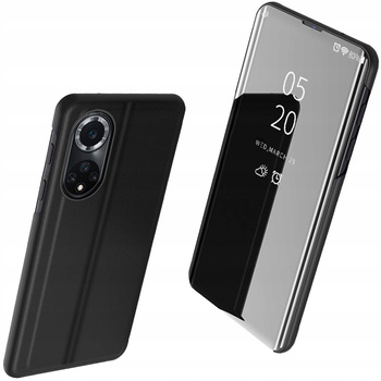 HURTEL CLEAR VIEW CASE ETUI DO HUAWEI NOVA 9 POKROWIEC Z KLAPKĄ CZARNY