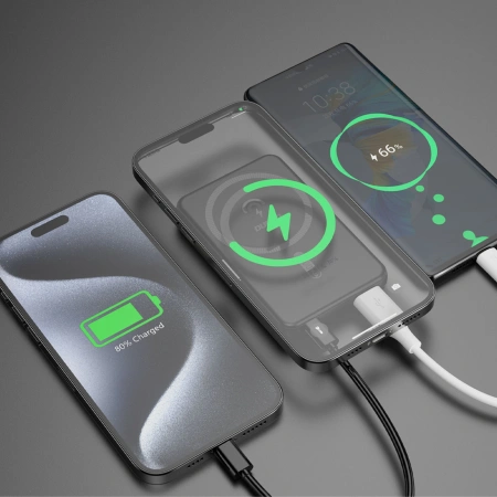 DUDAO POWERBANK BEZPRZEWODOWY DO LIGHTNING 5000MAH DO IPHONE 11 12 13 14