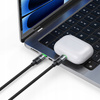 MCDODO KABEL USB-C 2W1 SZYBKIE ŁADOWANIE DO IPHONE 14 MACBOOK LED 100W 2M