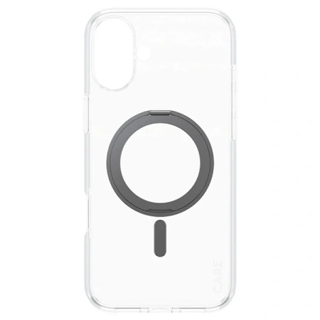 Etui CARE by PanzerGlass Feature Kickstand Case z MagSafe na iPhone 16 Plus - czarne