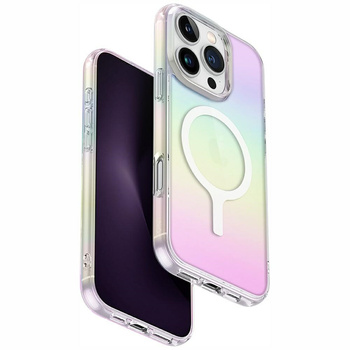UNIQ ETUI IRIDESCIA DO IPHONE 16 PRO MAX MAGCLICK CHARGING HOLOGRAFICZNY