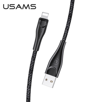 USAMS KABEL PLECIONY U41 DO LIGHTNING 1M 2A DO TELEFONÓW APPLE FAST
