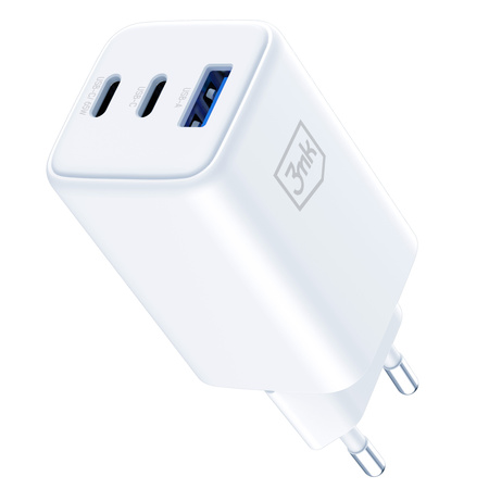3MK ŁADOWARKA GAN 65W PD DO TELEFONÓW Z SYSTEMEM ANDROID SZYBKIE ŁADOWANIE