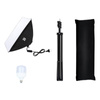 PULUZ ZESTAW FOTOGRAFICZNY SOFTBOX LED 50X70CM DO FOTOGRAFII Z STATYWEM LED