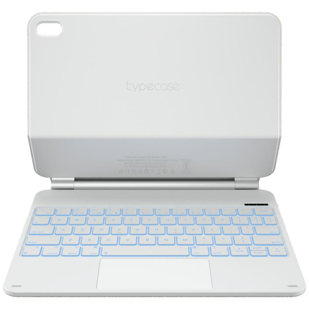 Etui Typecase Edge z klawiaturą do iPad 11" (A16) 2025 / iPad 10.9" 2022 biały