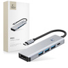 TECH-PROTECT HUB ADAPTER 5IN1 TYPE-C DO MACBOOK PRO AIR HDMI 4K 60HZ PD100W