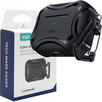 ESR CYBER ARMOR HALOLOCK MAGSAFE APPLE AIRPODS PRO 1 / 2 BLACK