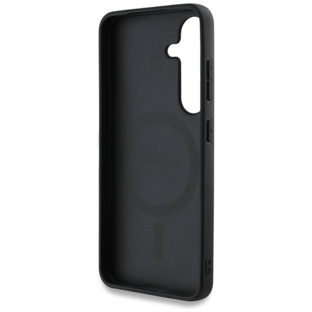 GUESS ETUI 4G ROUND PATCH CLASSIC LOGO DO SAMSUNG GALAXY S25 MAGNETYCZNE