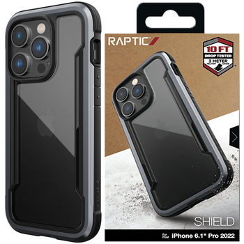 Raptic X-Doria Shield Case etui iPhone 14 Pro Max pancerny pokrowiec czarny