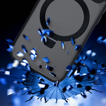 Apple iPhone 17 Pro - 3mk Smoke Case Mag&Stand