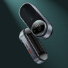 Baseus solarny odtwarzacz MP3 transmiter FM audio do samochodu Bluetooth 5.0 750mAh (czytnik kart TF / USB / AUX) czarny (CDMP000001)