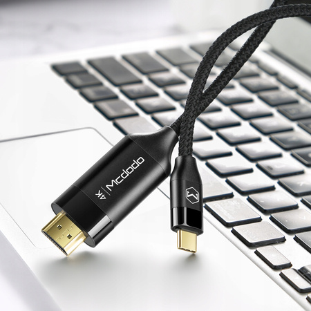 MCDODO KABEL PRZEJŚCIÓWKA ADAPTER USB-C USB TYP C HDMI MHL 4K 60HZ HDR 2M