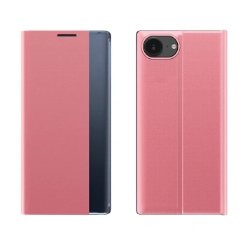 HURTEL POKROWIEC NEW SLEEP CASE DO IPHONE 16E Z KLAPKĄ I WYGODNĄ PODSTAWKĄ