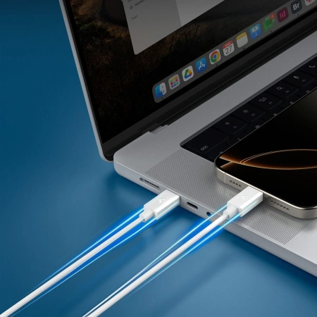 SPIGEN KABEL USB-C USB-C 60W DO TELEFONÓW I URZĄDZEŃ 200 CM SZYBKIE