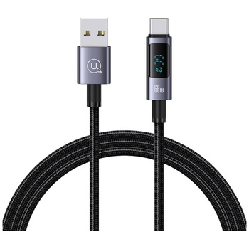 USAMS KABEL USB-C DO USB-A 66W 6A DO SZYBKIEGO ŁADOWANIA TELEFONÓW